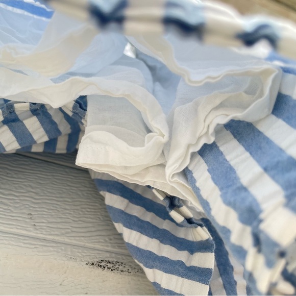 Old Navy 18-24 dress blue and white stripe - Picture 5 of 5